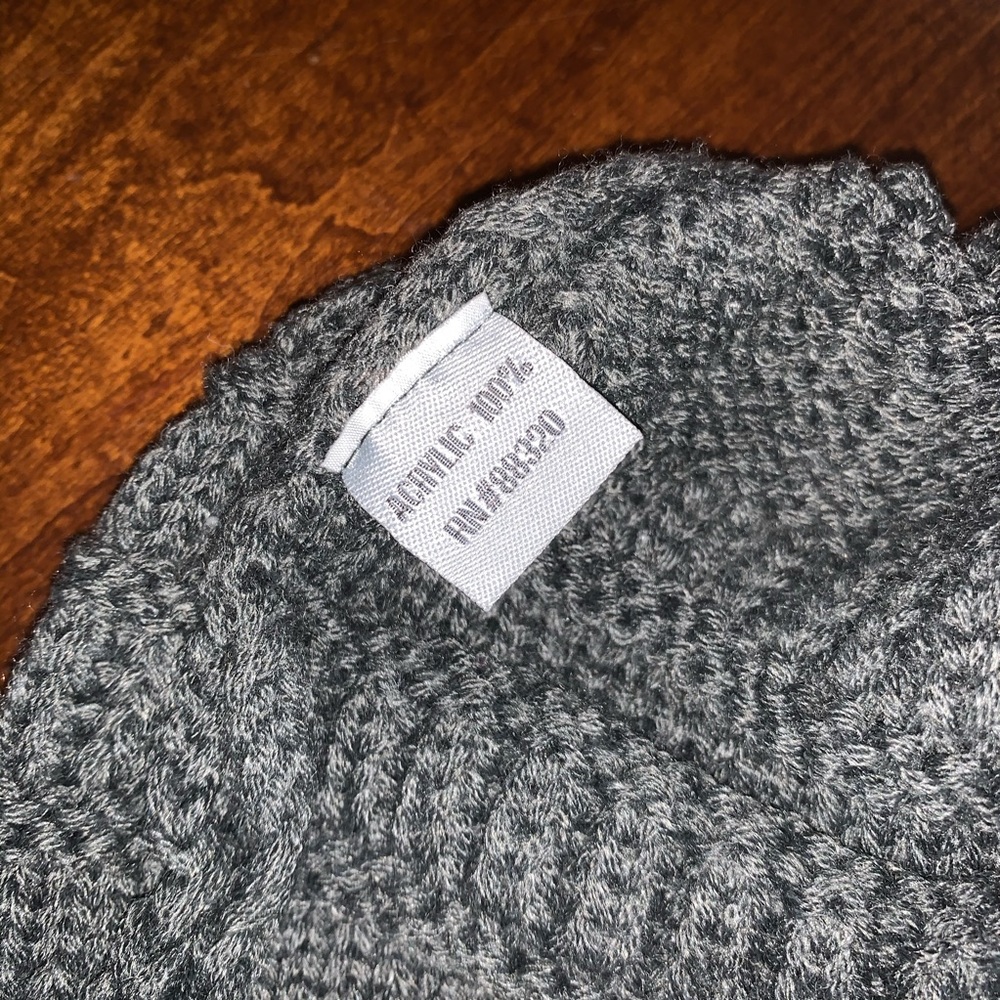 Gray Knit Hat - Picture 4 of 5